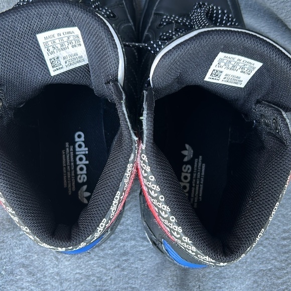 Adidas Hard Court High J Transmission Pack Black Sneakers - Picture 16 of 16